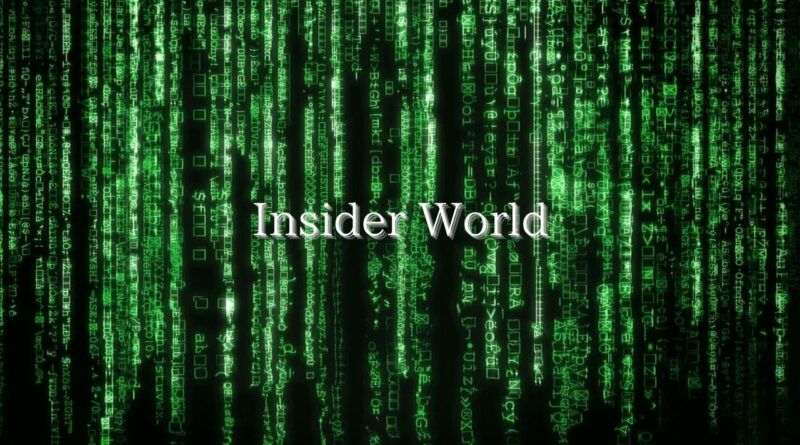 INSIDER WORLDとは？