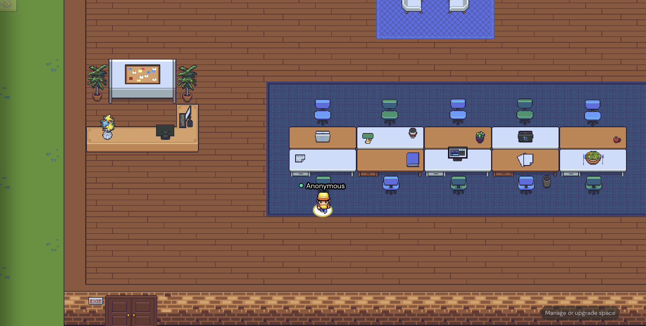 保護中: ゲーム風のリモートオフィスでみんなでビジネス会議や人狼やポーカーができるサービス（必要交換コイン数1） - INSIDER WORLD